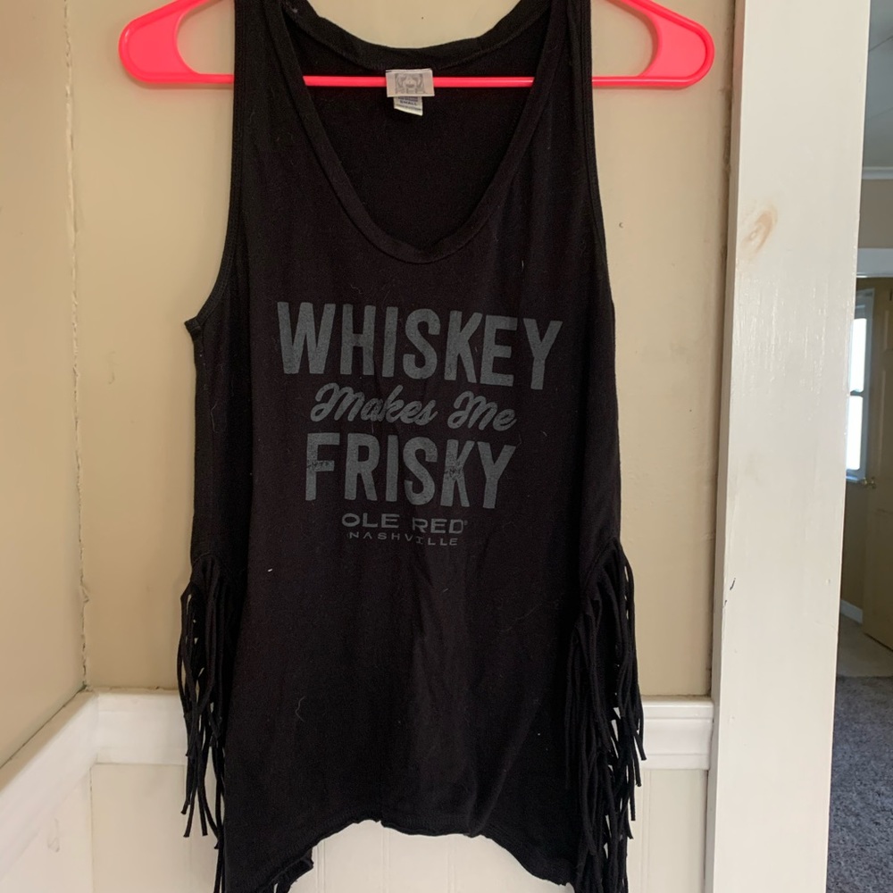 Fringe tee